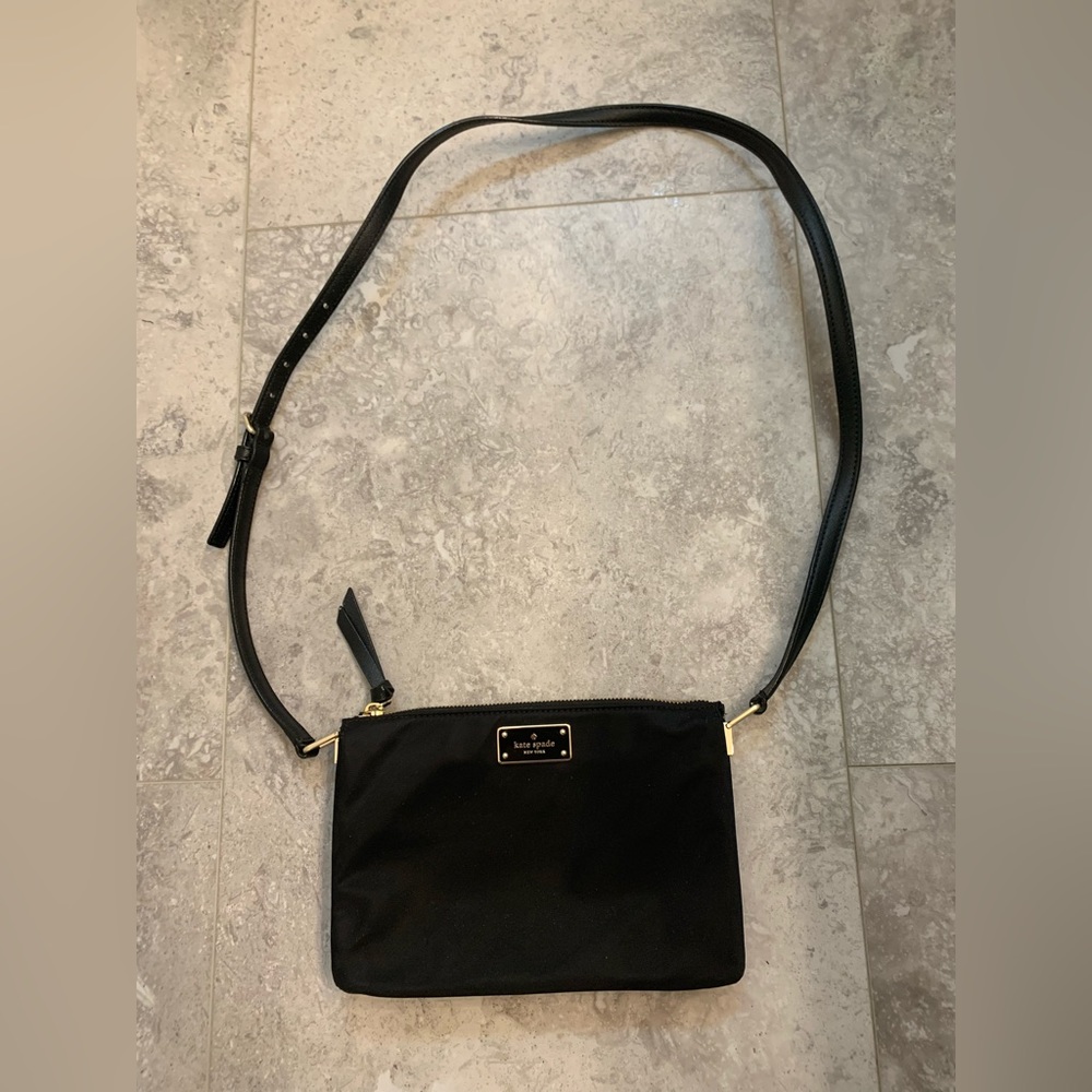 Black Kate Spade purse.